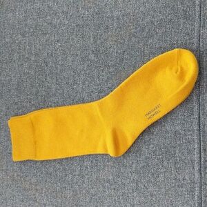 NWOT Margaret Howell Yellow Sock